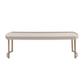 Lumière Collection Cocktail Table Ivory Gold