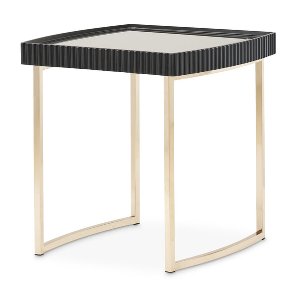 Lumière Collection Side Table Onxy