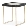 Lumière Collection Side Table Onxy