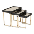 Lumière Collection Nesting Tables Onyx