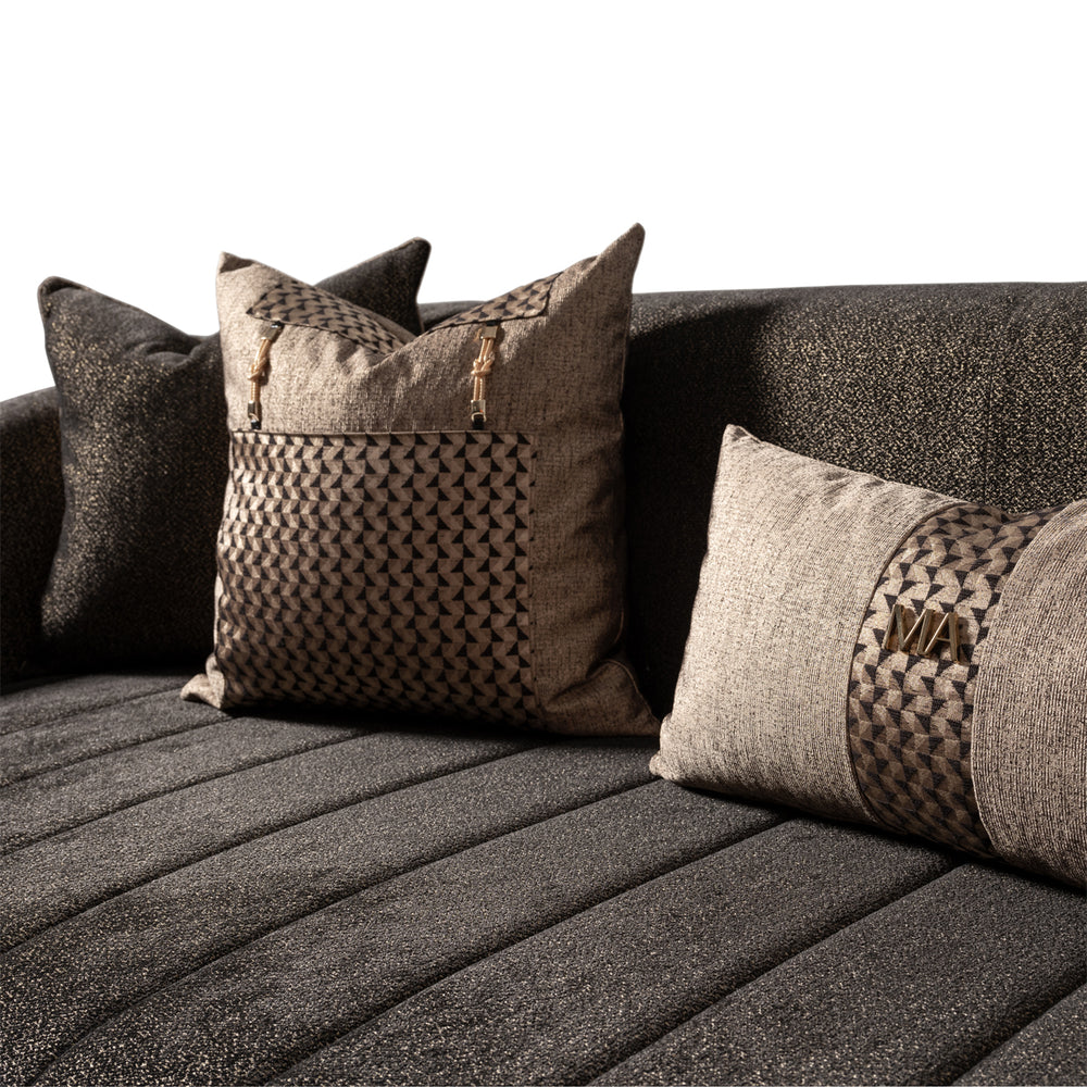 Lumière Collection Sofa — Onyx Gold