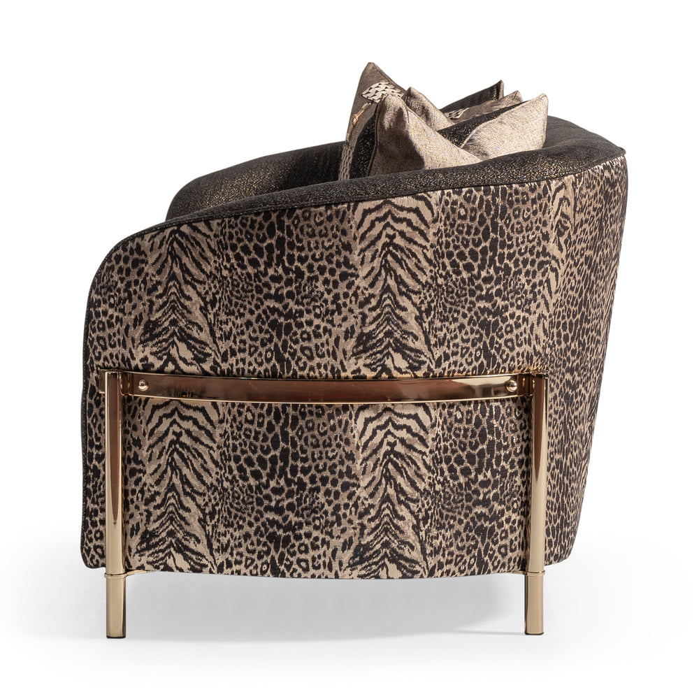 Lumière Collection Sofa — Onyx Gold