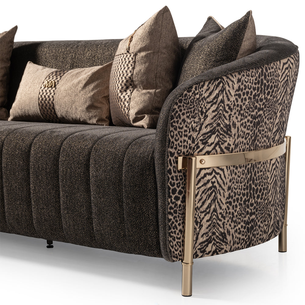 Lumière Collection Sofa — Onyx Gold