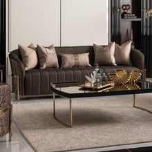 Lumière Collection Sofa — Onyx Gold