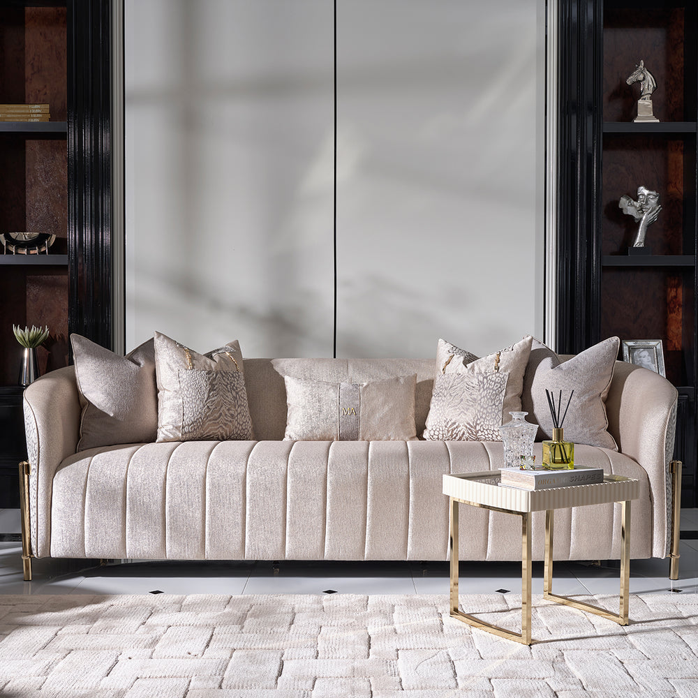 Lumière Collection Sofa — Opal Gold