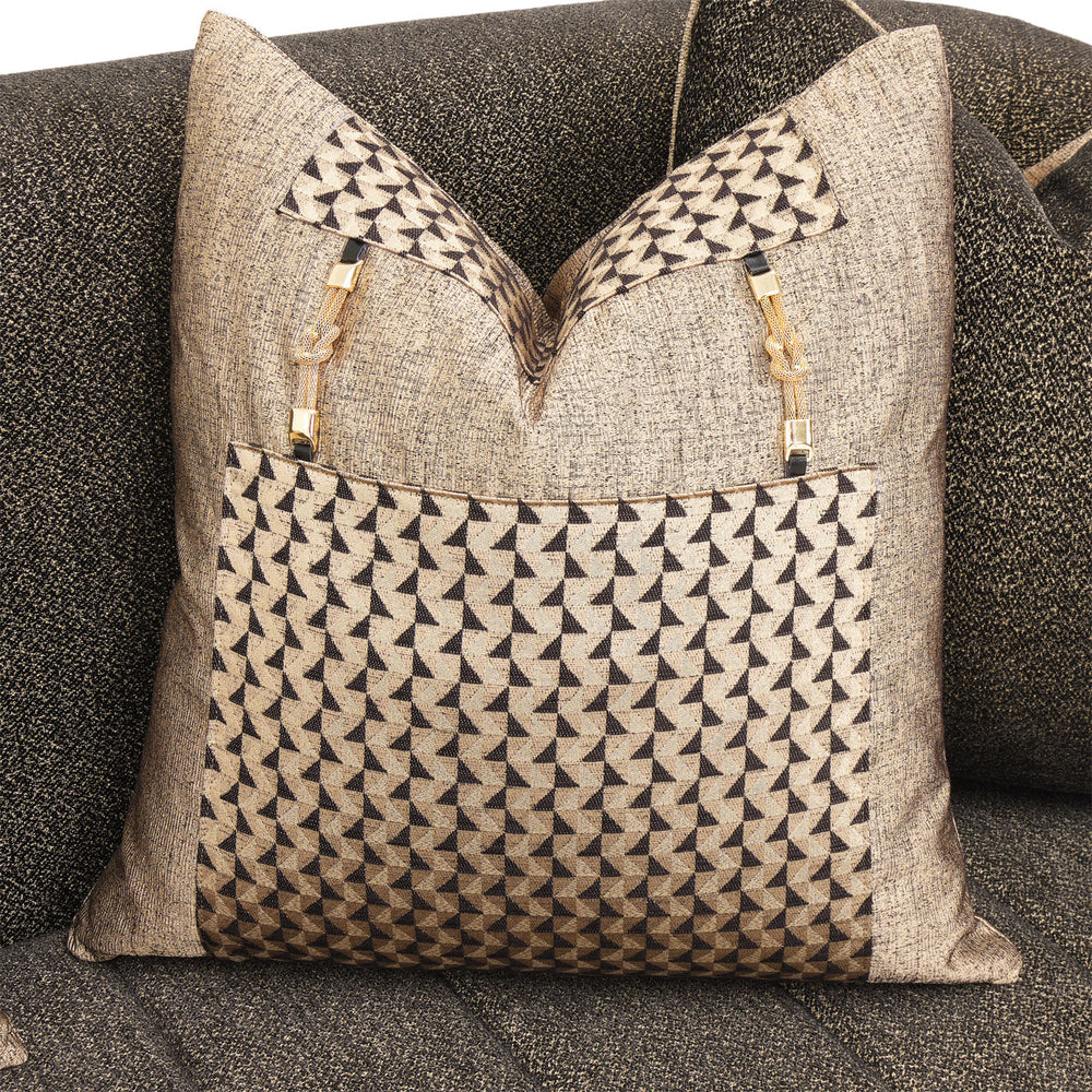 Lumière Collection Loveseat — Onyx Gold