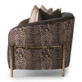 Lumière Collection Loveseat — Onyx Gold