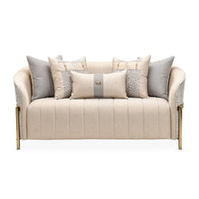 Lumière Collection Loveseat — Opal Gold