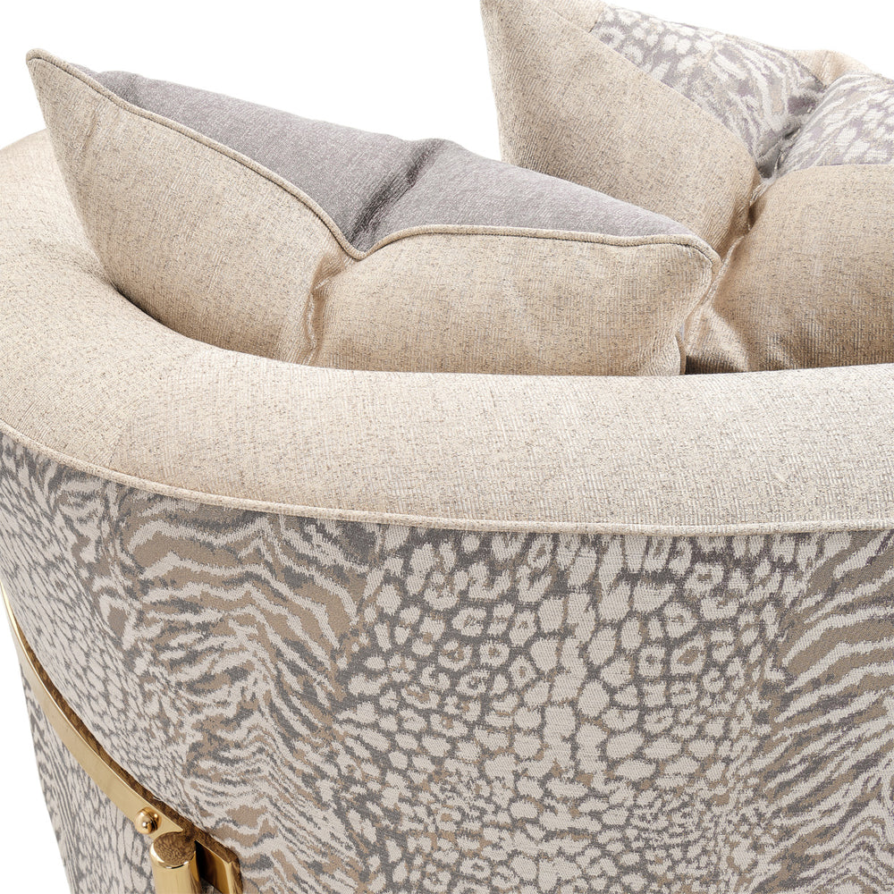 Lumière Collection Sofa — Opal Gold