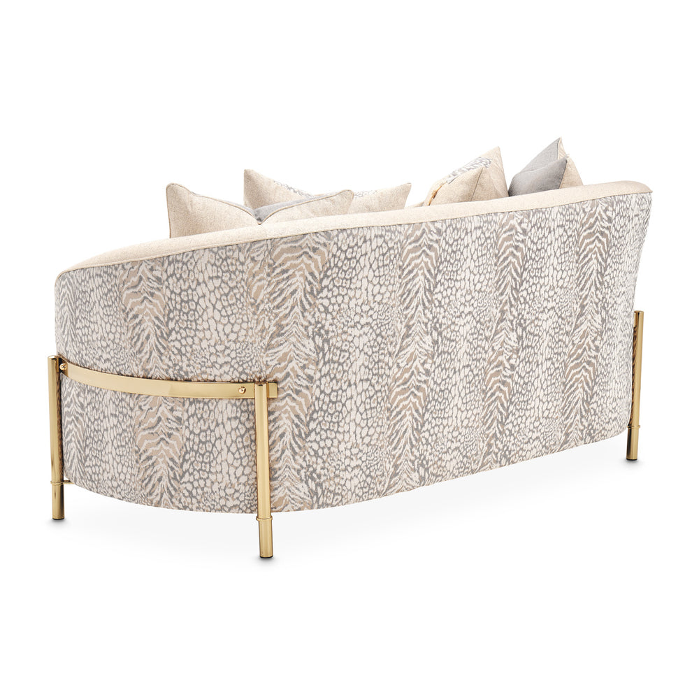 Lumière Collection Loveseat — Opal Gold