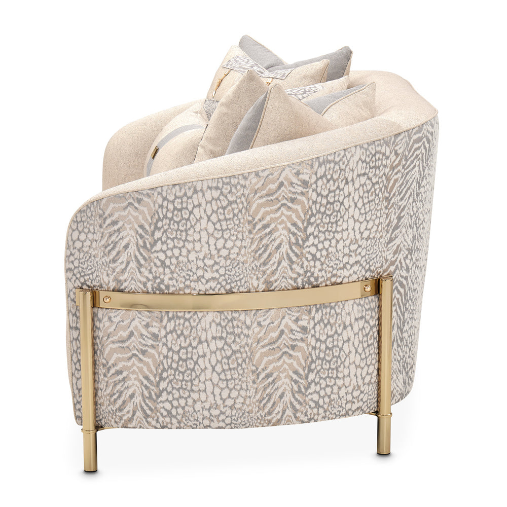 Lumière Collection Loveseat — Opal Gold