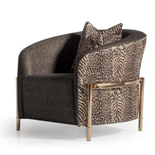 Lumière Collection Accent Chair — Onyx Gold