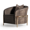 Lumière Collection Accent Chair — Onyx Gold