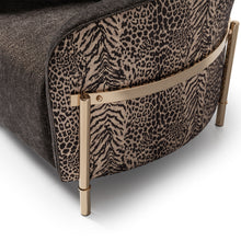 Lumière Collection Accent Chair — Onyx Gold