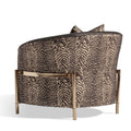 Lumière Collection Accent Chair — Onyx Gold