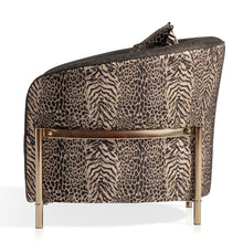 Lumière Collection Accent Chair — Onyx Gold