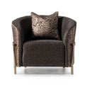Lumière Collection Accent Chair — Onyx Gold