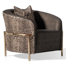 Lumière Collection Accent Chair — Onyx Gold