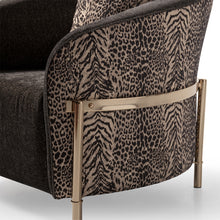 Lumière Collection Accent Chair — Onyx Gold