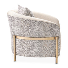 Lumière Collection Accent Chair — Opal Gold