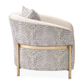 Lumière Collection Accent Chair — Opal Gold