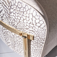 Lumière Collection Accent Chair — Opal Gold