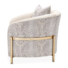 Lumière Collection Accent Chair — Opal Gold