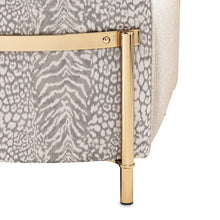 Lumière Collection Accent Chair — Opal Gold