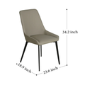Lily Dining Chairs Dark Gray