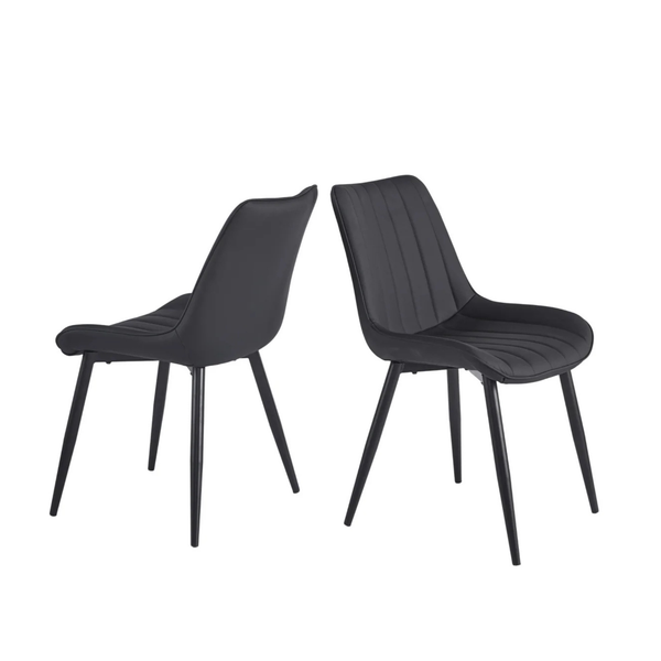 Lotus Leather Dining Chair