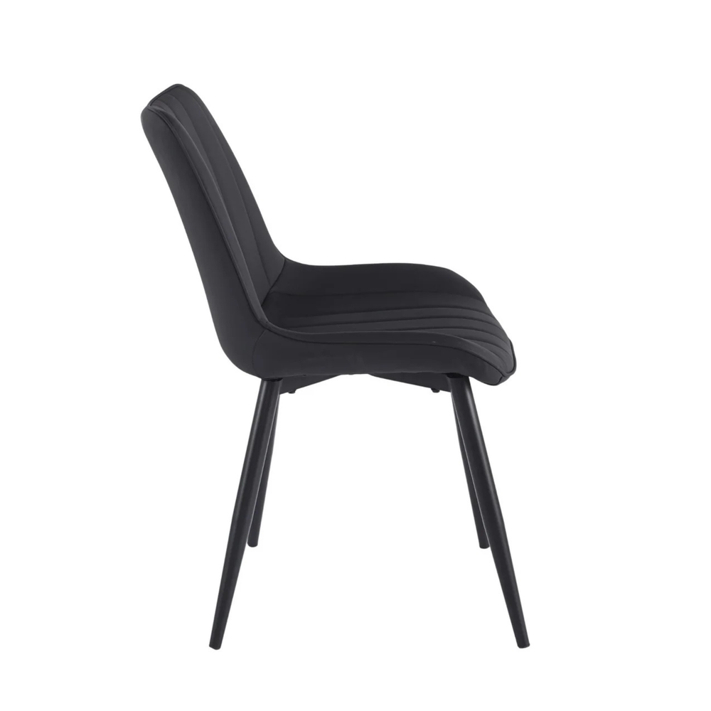 Lotus Leather Dining Chair