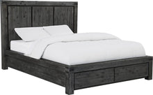 Mayfair Solid Wood Footboard Storage Bed in Graphite - View 3