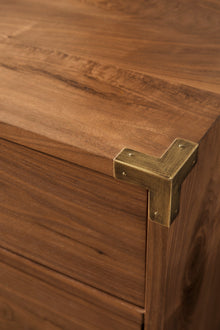 Brookfield Six Drawer Dresser in Natural Walnut - View 4
