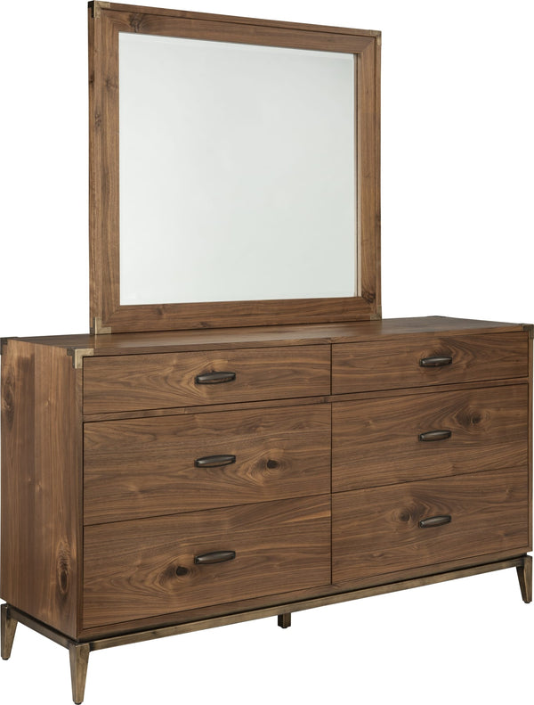 Brookfield Six Drawer Dresser in Natural Walnut alternate view