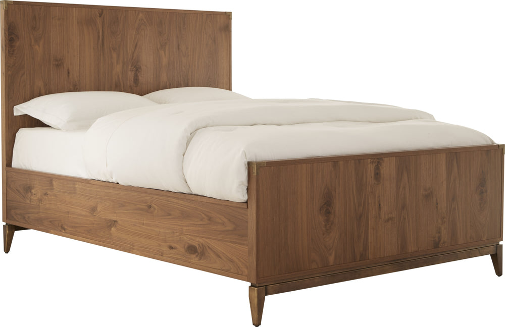 Brookfield Wood Panel Bed in Natural Walnut - View 5