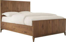 Brookfield Wood Panel Bed in Natural Walnut - View 5