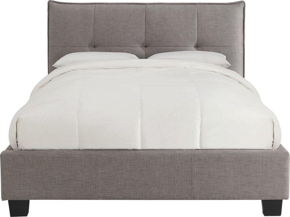 Adona Upholstered Footboard Storage Bed in Dolphin Linen (2026) - View 2
