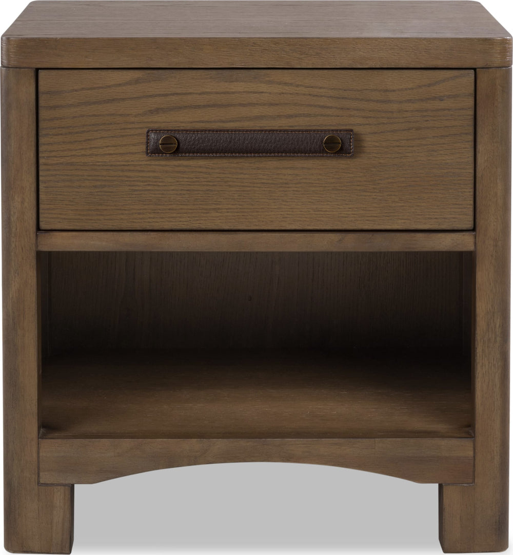 Ashley 1-Drw Nightstand - Tavern Brown - View 2