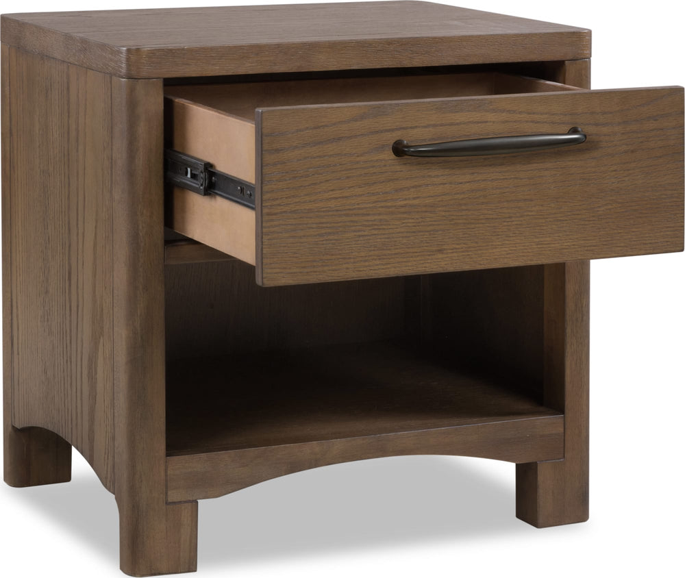 Ashley 1-Drw Nightstand - Tavern Brown - View 4