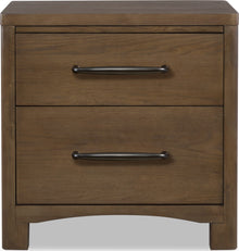 Ashley 2-Drw Nightstand - Tavern Brown - View 2