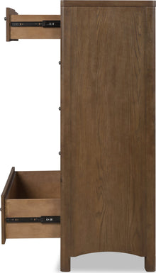 Ashley 6 Drw Chest - Tvrn Brown - View 5