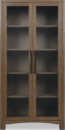 Ashley Curio Cabinet - Tvn Brwn - View 2