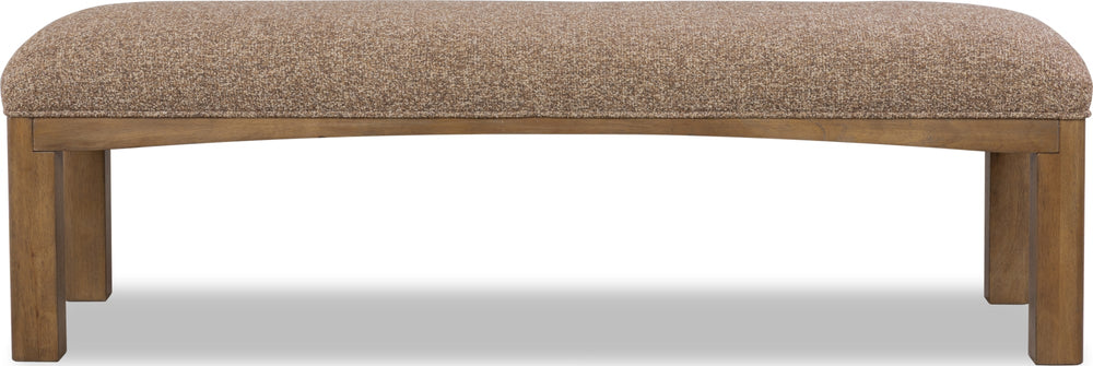 Ashley Upholstered Bench - Mlt Grn/T Bn - View 2