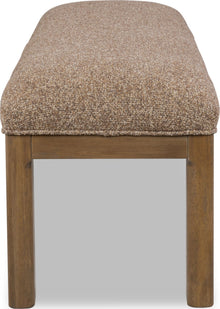 Ashley Upholstered Bench - Mlt Grn/T Bn - View 4