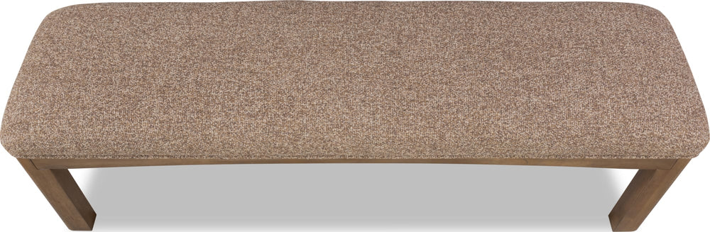 Ashley Upholstered Bench - Mlt Grn/T Bn - View 5