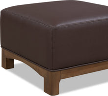 Ashley Upholstered Ottoman - D Chair/Tobacco Brown - View 4