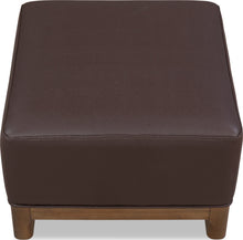Ashley Upholstered Ottoman - D Chair/Tobacco Brown - View 6