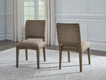 Ashley Upholstered Sd Chair - M Gn/T Bn