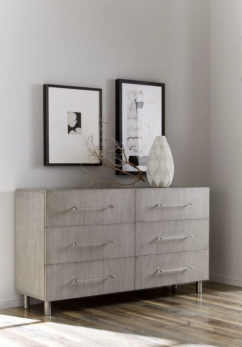 Mercer Dresser in Misty Grey