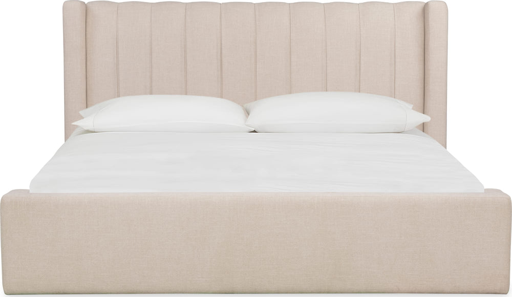 Arroyo Upholstered Queen Bed - Cashew - View 4